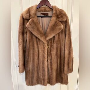 Women's Brown Mink Coat